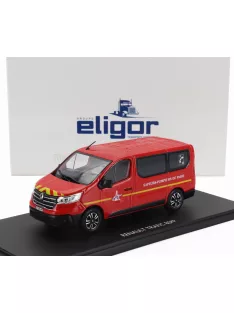   Eligor - RENAULT TRAFIC MINIBUS BSPP SAPEURS POMPIERS DE PARIS 2022 RED