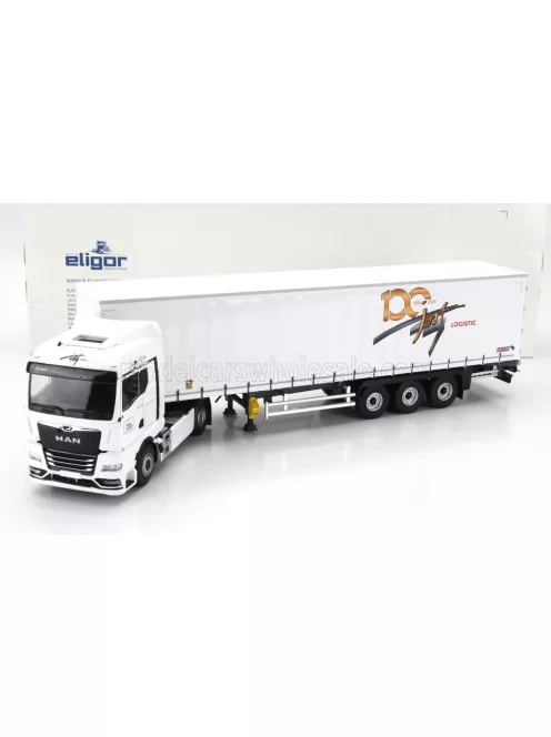 Eligor - MAN TGX 18.470 TRUCK TELONATO JOST LOGISTIC TRANSPORTS 2021 WHITE