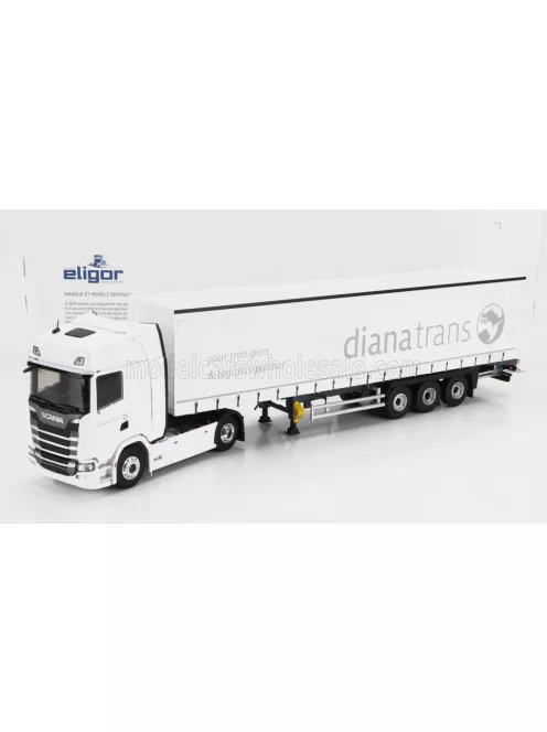 Eligor - SCANIA S500 TRUCK TELONATO DIANA TRANSPORTS 2020 WHITE