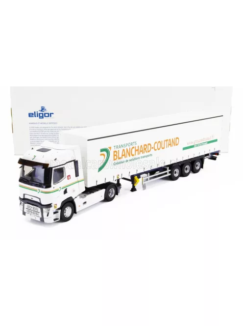 Eligor - RENAULT T-LINE TRUCK BLANCHARD COUTAND TRANSPORTS 2021 WHITE