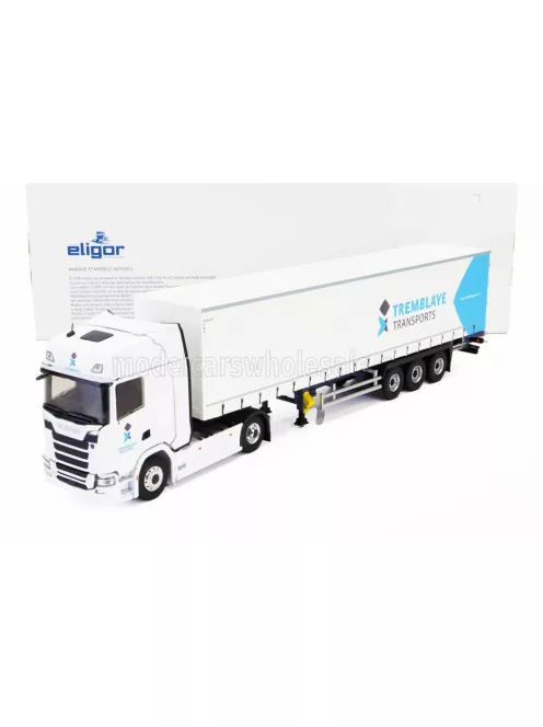Eligor - SCANIA S500 TRUCK TELONATO TREMBLAYE TRANSPORTS 2020 WHITE