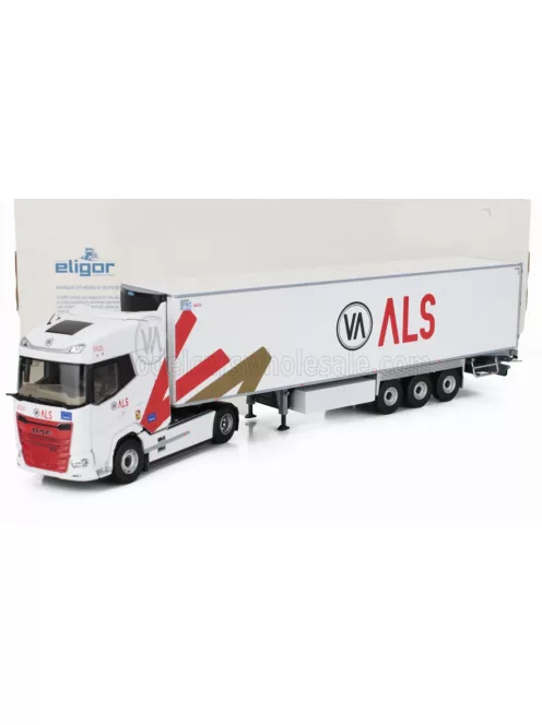 Eligor - DAF XG TRUCK SEMI-FRIGO ALS TRANSPORTS 2021 WHITE