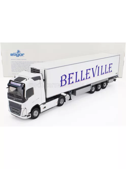 Eligor - VOLVO FH4 500 TRUCK SEMI-FRIGO BELLEVILLE TRANSPORTS 2020 WHITE