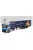 Eligor - RENAULT T-HIGH TRUCK TELONATO COMBRONDE TRANSPORTS 2025 - 80 ANS TOUJOURS PLUS LOIN ENSEMBLE WHITE BLUE