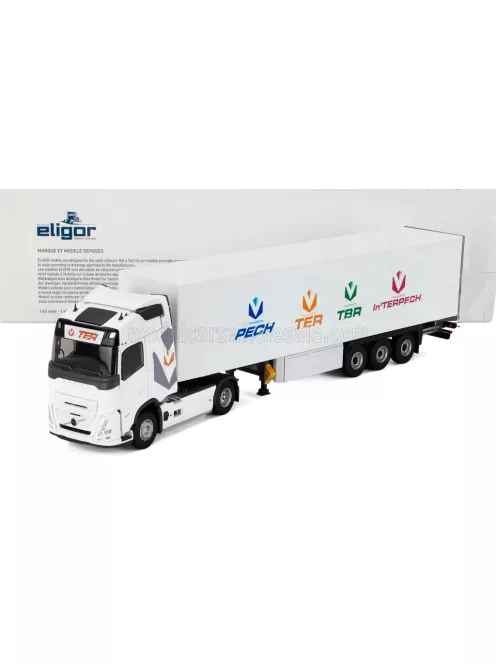 Eligor - VOLVO FH AERO TRUCK CASSONATO TER TRANSPORTS 2024 WHITE