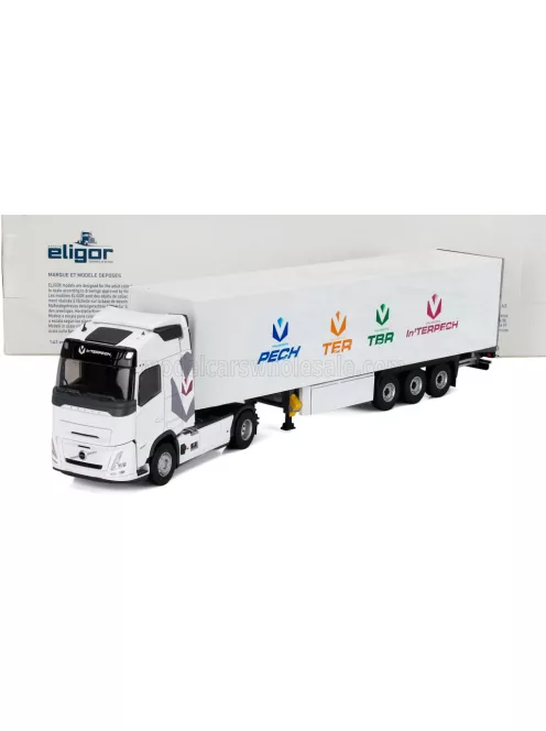 Eligor - VOLVO FH AERO TRUCK CASSONATO INTERPECH TRANSPORTS 2024 WHITE