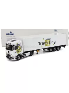   Eligor - MERCEDES BENZ E-ACTROS 600 TRUCK CASSONATO TRANSALOG TRANSPORTS 2025 LIGHT GREY