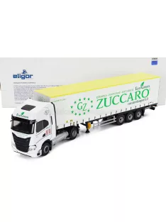   Eligor - IVECO FIAT S-WAY NP TRUCK TELONATO ZUCCARO TRANSPORTS 2020 WHITE