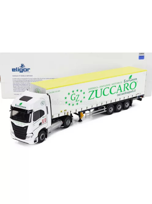 Eligor - IVECO FIAT S-WAY NP TRUCK TELONATO ZUCCARO TRANSPORTS 2020 WHITE