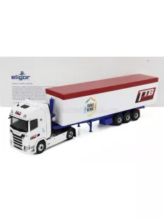   Eligor - SCANIA S500 TRUCK CASSONATO TTB TRANSPORTS 2024 WHITE