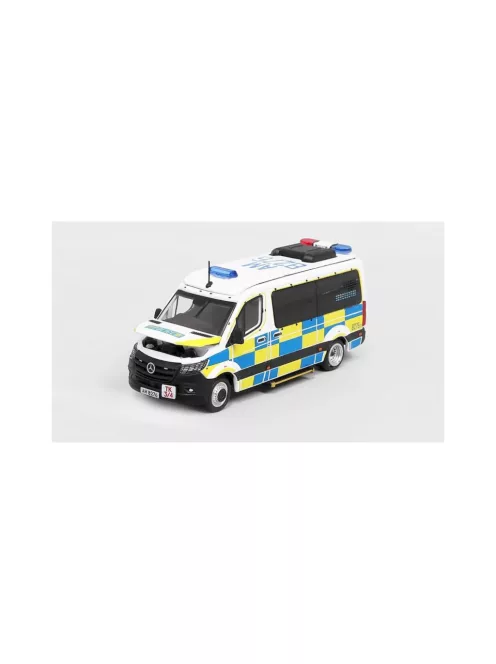 Era models - Mercedes Benz Sprinter #52 HK Police Car (AM 8276) white/blue/yellow 2021 -