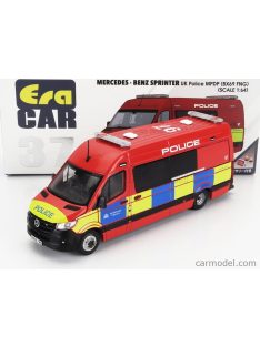   Era-Models - Mercedes Benz Sprinter Van Transporter Hk Police Mpdp 2018 Red Yellow Blue