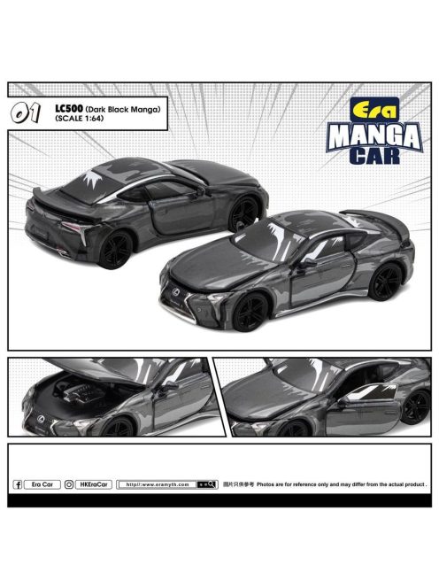 Era models - Lexus LB Lc500 Black Manga black 2022