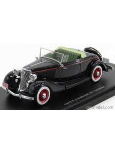   Esval Model - Ford Usa Model 40 Roadster Open Roof 1933 Black
