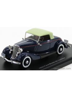   Esval Model - Ford Usa Model 40 Roadster Soft-Top 1933 Dark Blue