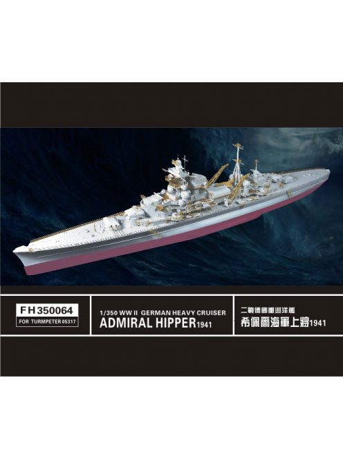 Flyhawk - WWII German Heavy Cruiser Admiral Hipper 1941 