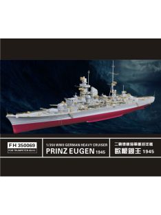   Flyhawk - WWII German Heavy Cruiser Prinz Eugen 1945 Super Deluxe