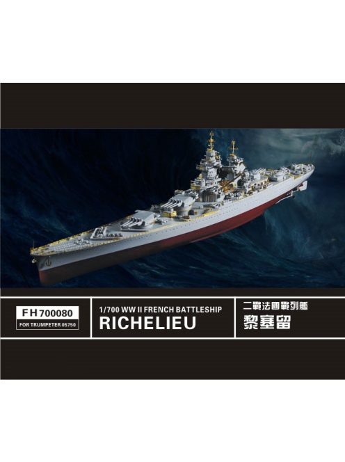 Flyhawk - WWII French Battleship Richelieu