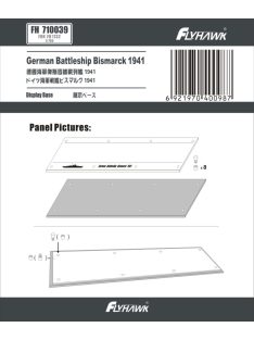 Flyhawk - Battleship Bismarck 1941 Display Base