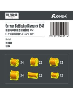 Flyhawk - Battleship Bismarck 1941 Typical Reel