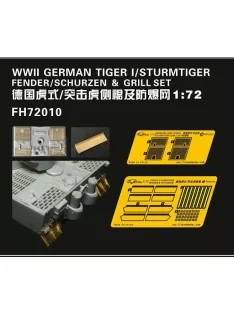Flyhawk - Tiger I Fender Schurzen Grill Set