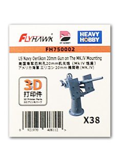 Flyhawk - Oerlikon 20mm Gun on MK.IV Mounting (3D Print)