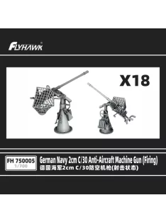 Flyhawk - German Navy 2cm SK C/30 Anti-Aircraft Gun