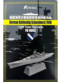 Flyhawk - German Battle ship Scharnhorst 1940 1:2000