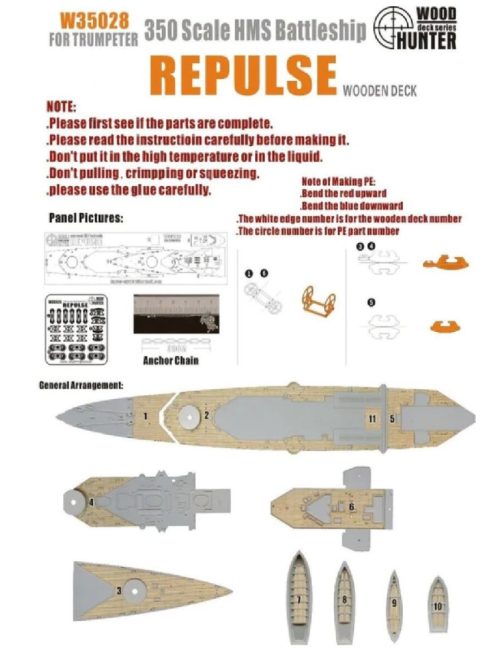 Flyhawk - WWII Battlecruiser HMS Repulse