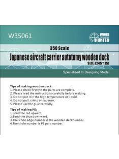 Flyhawk - Japanese Aircraft Carrier Autotomy Wooden Deck