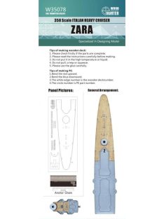 Flyhawk - Italian Heavy Cruiser Zara Wood Deck