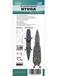 Flyhawk - WWII IJN Aviation Battleship Hyuga Wood Deck