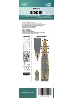 Flyhawk - WWII IJN Aviation Battleship ISE Wood Deck