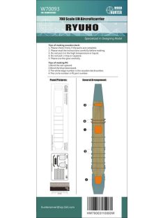 Flyhawk - IJN Aircraft Carrier Ryuho Wood Deck