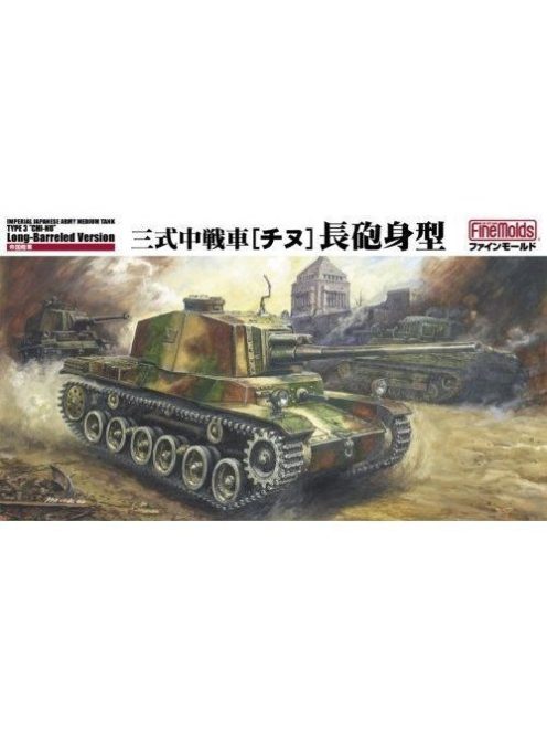 Fine Molds - 1:35 IJA Type3 Medium Tank "Chi-Nu" with Long Barrel