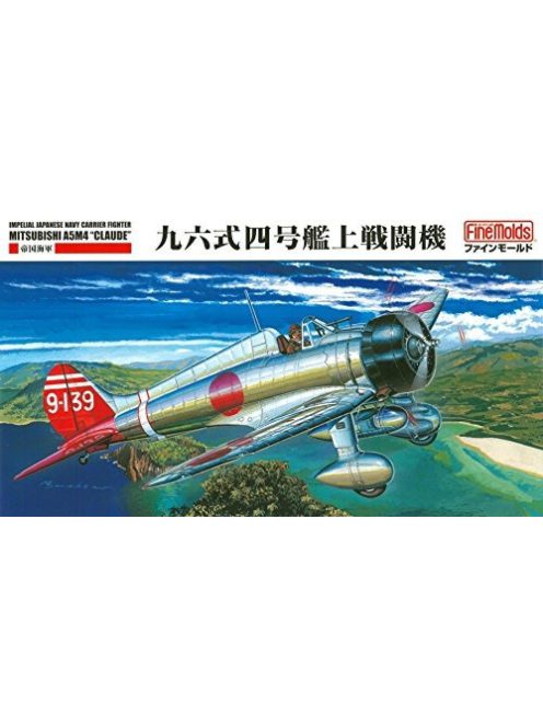 Fine Molds - 1:48 IJN Carrier Fighter Mitsubishi A5M4 "Claude" Model 4 - FINE MOLDS