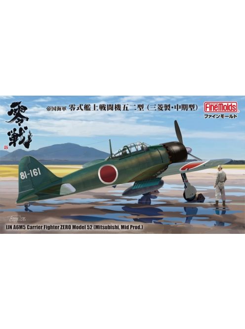 Fine Molds - 1:48 Imperial Japanese Navy A6M5 Zero Fighter Type 52 (Mitsubishi, Mid-Term Model)