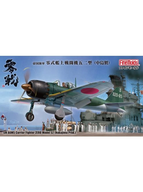 Fine Molds - 1:48 Imperial Japanese Navy A6M5 Zero Fighter Type 52 (Nakajima Prod.)