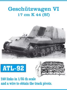 Friulmodel - Geschützwagen VI 17cm K44 (Sf)