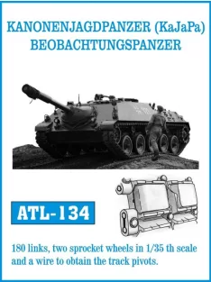   Friulmodel - KANONENJAGDPANZER (KaJaPa) /Jaguar1-2/ BEOBACHTUNGSPANZER