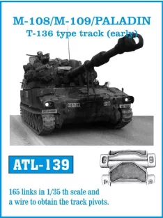 Friulmodel - M-108/M-109/PALADIN T-136 type track(early)