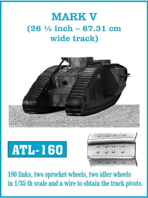 Friulmodel - MARK V (26 1/2 inch-67.31cm wide track)