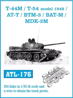   Friulmodel - T-44M /T-54 model 1949/ AT-T/ BTM-3/ BAT-M/ MDK-2M
