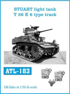   Friulmodel - Tracks for STUART light tank T 36 E 6 type track