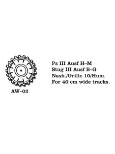 Friulmodel - Pz III (H-N) / Stug III (B-C) Nashorn  / Hummel