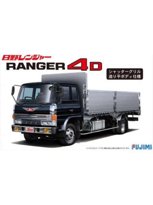 Fujimi - Hino Ranger 4D  Shutter grill Flat Body