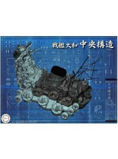 Fujimi - 1/200 Battleship Yamato Central Structure