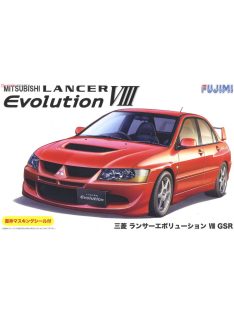   Fujimi - 1:24 Mitsubishi Lancer Evolution VIII GSR w/Window Frame Masking