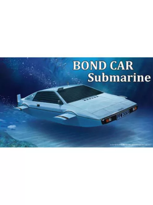 Fujimi - Lotus Esprit Bond Car Submarine plastic modelkit