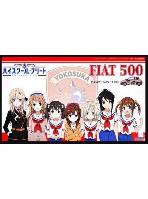Fujimi - 1/24 Fiat 500 High School Fleet Version